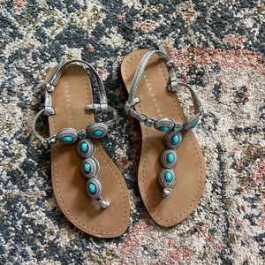 Ivanka Trump Strappy Slippers